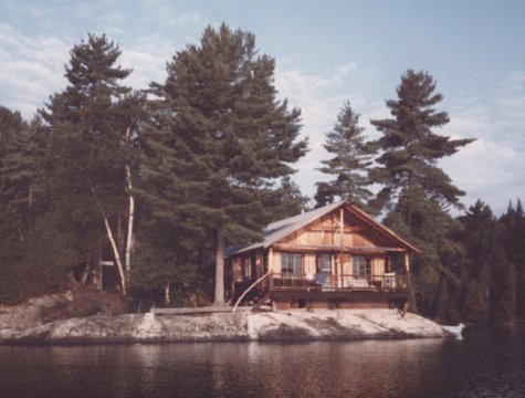 (image - Smith Family camp on Wart Lake)