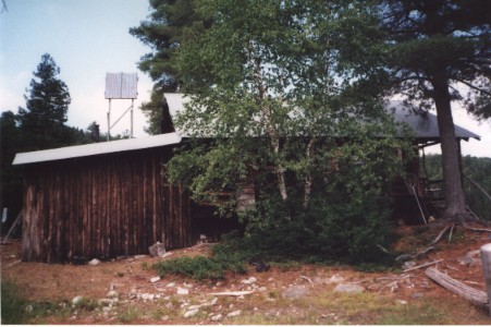 (image - Smith Family camp on Wart Lake)