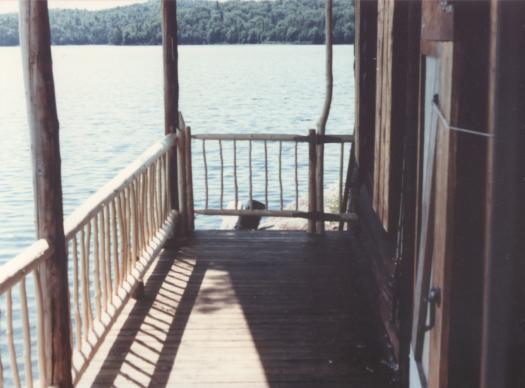 (image - The new porch railing, 1984)